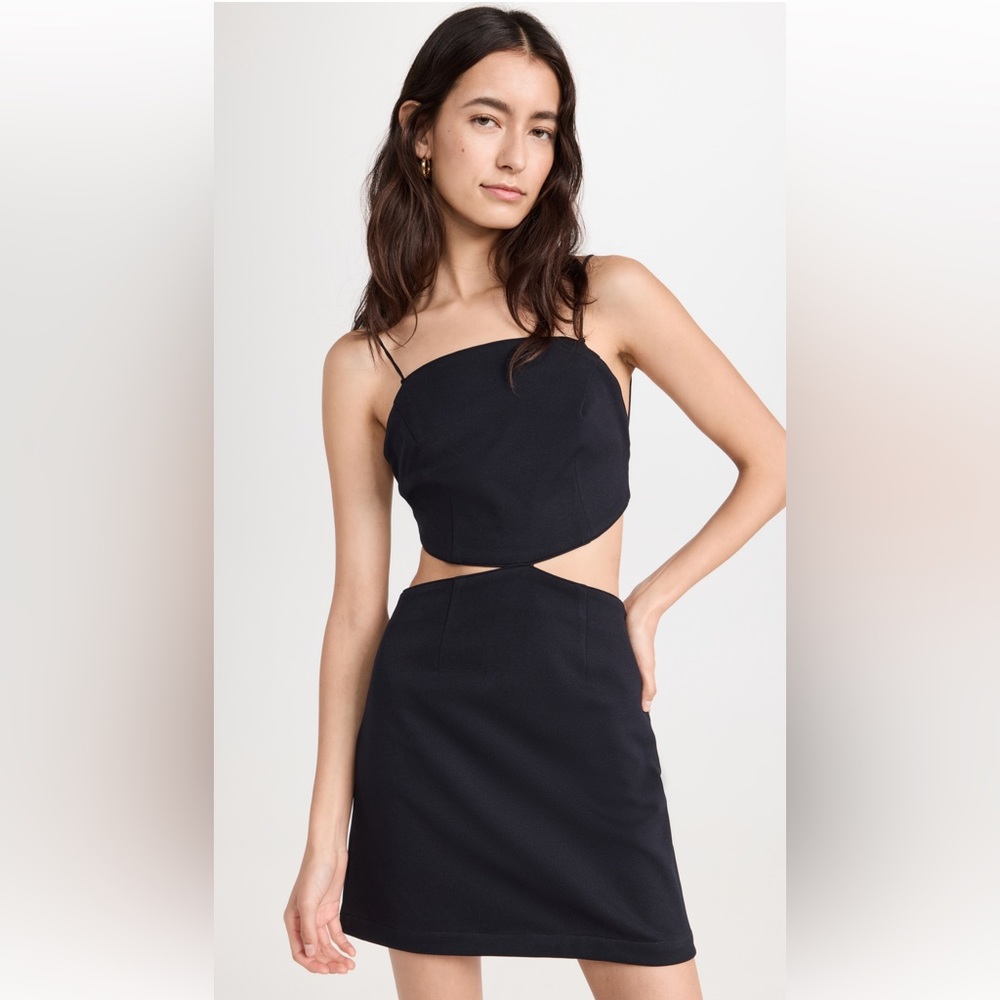 ROKH cut out mini dress